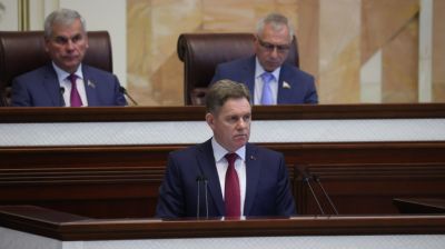 Петришенко выступил на совместном заседании Палаты представителей и Совета Республики