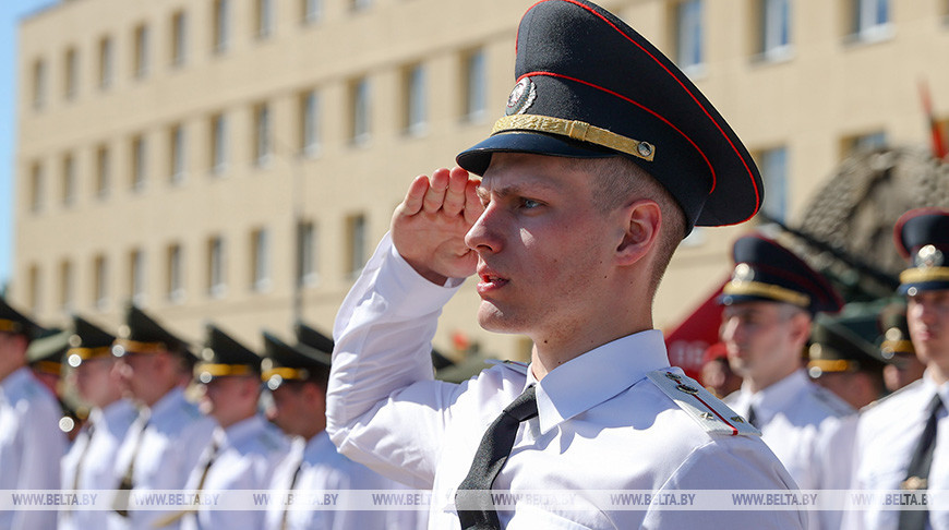 Выпуск офицеров-лейтенантов прошел в Военной академии