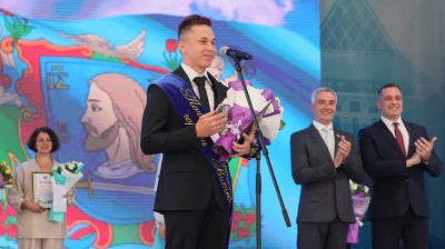 Батутист Иван Литвинович стал почетным гражданином Витебска