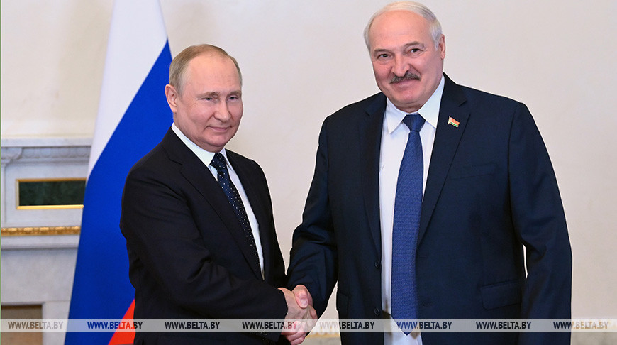 Встреча Лукашенко и Путина в Санкт-Петербурге