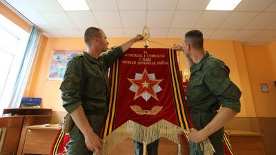 В Минскую военную комендатуру доставлены 27 вымпелов за мужество и стойкость в годы ВОВ