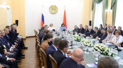 Кочанова и Матвиенко встретились с руководителями регионов Беларуси и субъектов РФ
