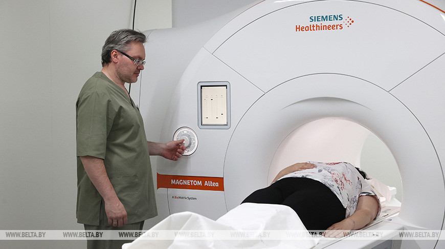 Новый аппарат МРТ появился в Минском клиническом консультативно-диагностическом центре