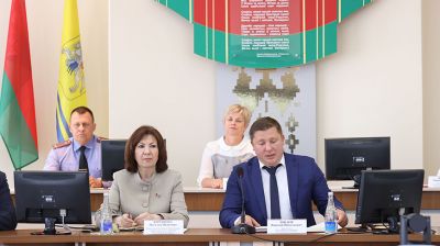 Кочанова приняла участие в заседании Верхнедвинского райисполкома