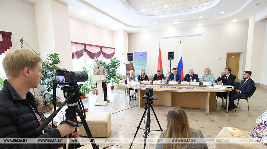 Пресс-конференция лауреатов премии Союзного государства в области литературы и искусства прошла в Витебске