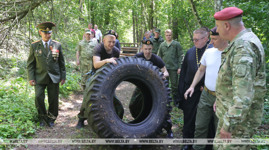 Летние сборы православного военно-патриотического клуба "Дружина" завершаются в Щучинском районе