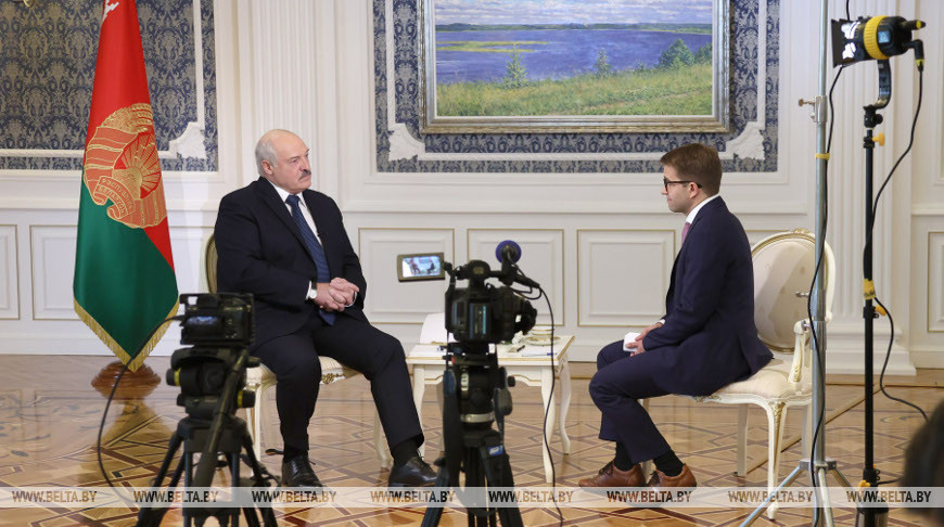 Лукашенко дал интервью информагентству Франс Пресс