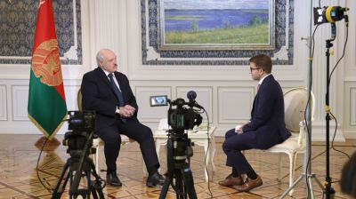 Лукашенко дал интервью информагентству Франс Пресс