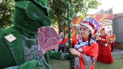 Брендовый праздник "Вишневый фестиваль" в десятый раз проходит в Глубоком