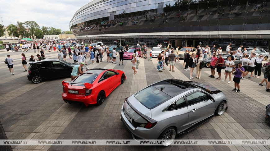 В Минске прошла выставка японских автомобилей