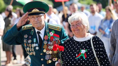 Возложение цветов в честь годовщины освобождения города прошло в Брестской крепости
