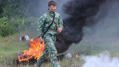 Испытания на право ношения нагрудного знака "Доблесть и мастерство" проходят в Витебском районе