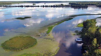 Чигиринское водохранилище - один из крупнейших искусственных водоемов Могилевской области