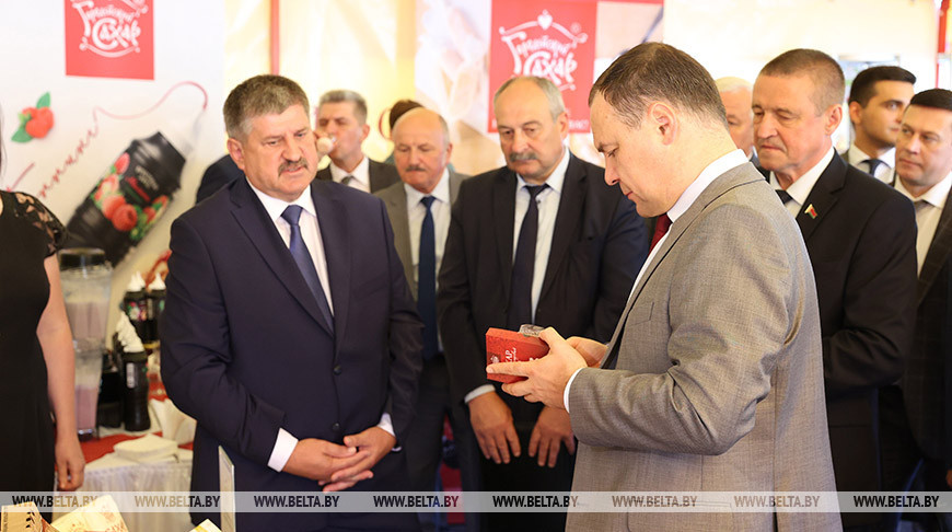 Головченко посетил Городейский сахарный комбинат