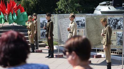 Выставка БЕЛТА "Судьбы, сложенные в треугольник" открылась в Осиповичах к 150-летию города