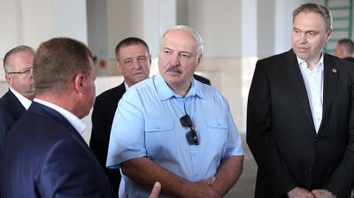 Лукашенко посетил производственный кооператив имени В.И. Кремко