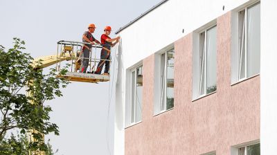 В агрогородке Столинского района к школе сделали пристройку для начальных классов