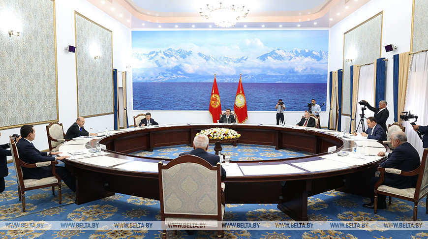 Главы делегаций - участников заседания Евразийского межправсовета встретились с Президентом Кыргызстана