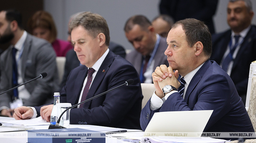 Роман Головченко принял участие в заседании Евразийского межправсовета в расширенном составе