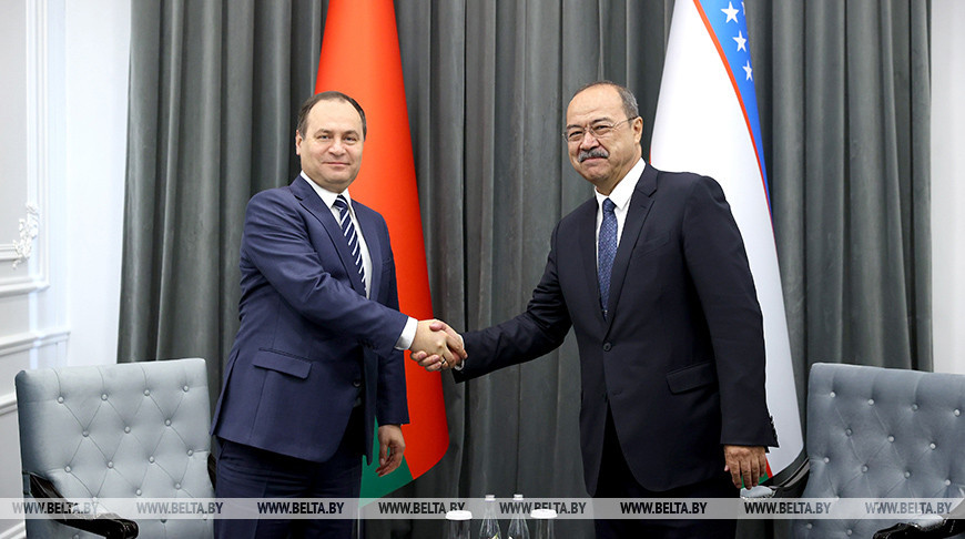 Головченко и Арипов обсудили наращивание товарооборота Беларуси и Узбекистана
