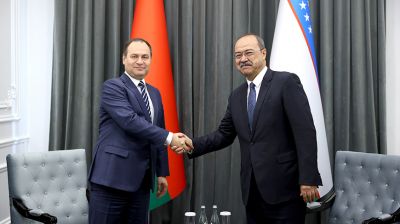 Головченко и Арипов обсудили наращивание товарооборота Беларуси и Узбекистана