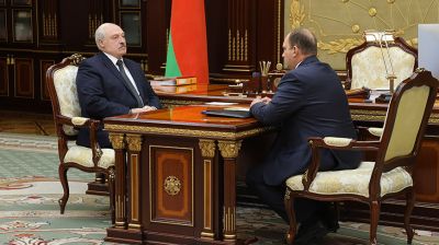 Лукашенко принял с докладом главу "Белнефтехима"
