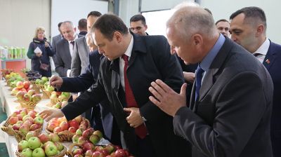 Головченко посетил РУП "Толочинский консервный завод"