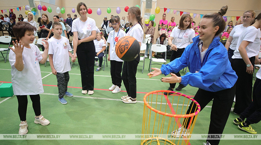 Спортивный праздник "Юные футболисты Спешиал Олимпикс" прошел в Гродно