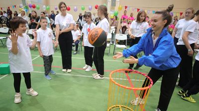 Спортивный праздник "Юные футболисты Спешиал Олимпикс" прошел в Гродно
