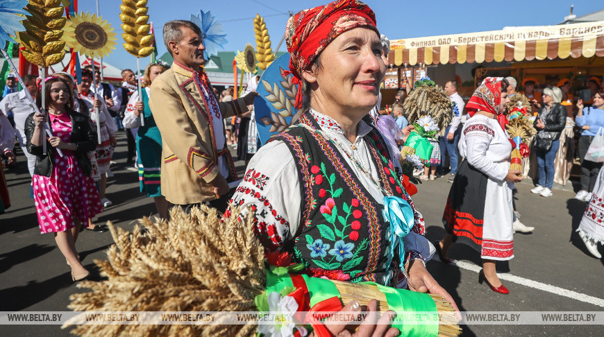 Фестиваль-ярмарка "Дажынкi-2022" в агрогородке Телеханы