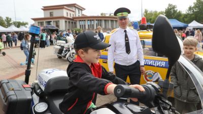 Детский праздник "За безопасность вместе!" прошел в Минске