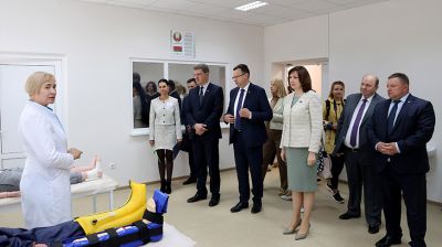Лаборатория по отработке навыков открылась в Белорусском медколледже