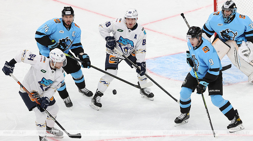 Хоккеисты минского "Динамо" с победы стартовали в новом сезоне Континентальной хоккейной лиги