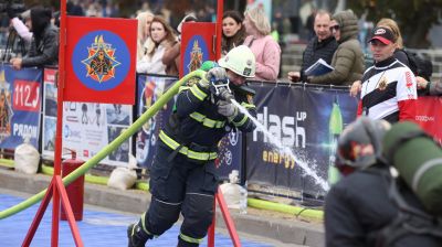 Столичные спасатели организовали международные старты "Сильнейший пожарный-спасатель"