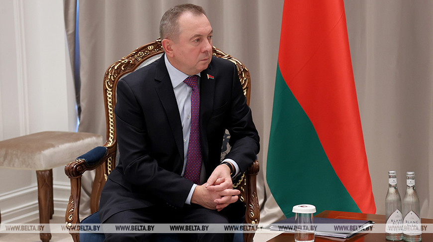 Макей встретился с министром иностранных дел Узбекистана Владимиром Норовым