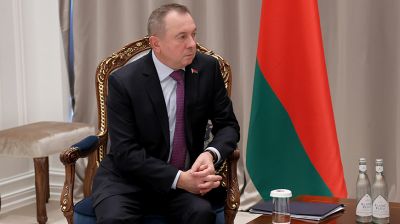 Макей встретился с министром иностранных дел Узбекистана Владимиром Норовым