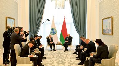 Лукашенко встретился с генеральным секретарем ШОС
