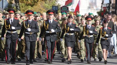 Торжественный митинг в честь Дня народного единства состоялся в Гродно