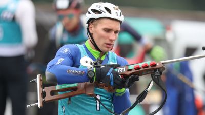 Биатлонист Антон Смольский финишировал вторым в масс-старте на этапе Кубка Содружества в "Раубичах"