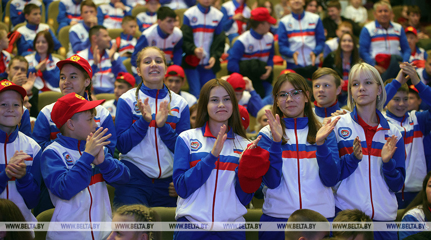 В Гродно торжественно открыли спартакиаду школьников России и Беларуси