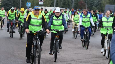 Акция "На работу на велосипеде!" прошла в Минске