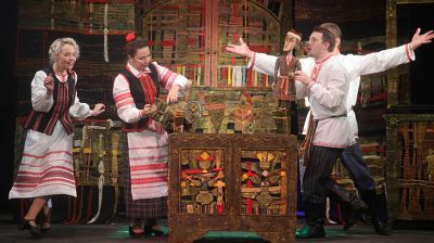 Спектакль-импровизацию по мотивам белорусской народной сказки показали в Гродно