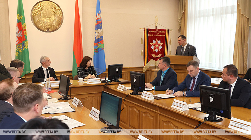 Кочанова приняла участие в заседании Витебского горисполкома