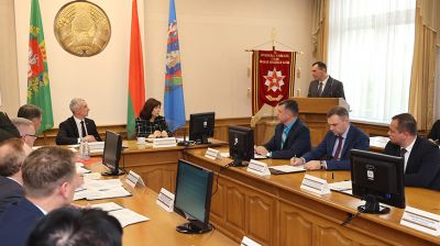 Кочанова приняла участие в заседании Витебского горисполкома