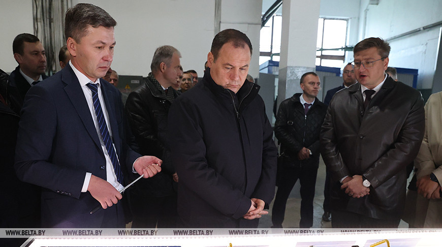 Премьер-министр с рабочей поездкой посещает Оршанский район