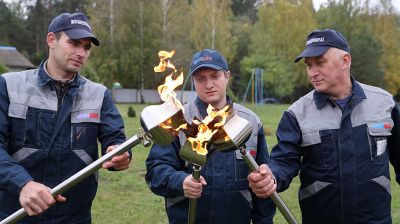 Пуск природного газа в Светиловичах завершил газификацию агрогодков Белыничского района