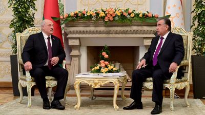 В Душанбе состоялась встреча Лукашенко и Рахмона