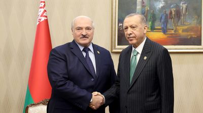 Лукашенко в Астане встретился с Президентом Турции Эрдоганом