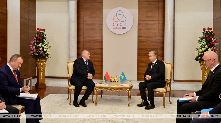 Лукашенко в Астане встретился с Президентом Казахстана