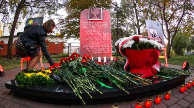 В Бресте прошел митинг, посвященный 80-летию уничтожения еврейского гетто